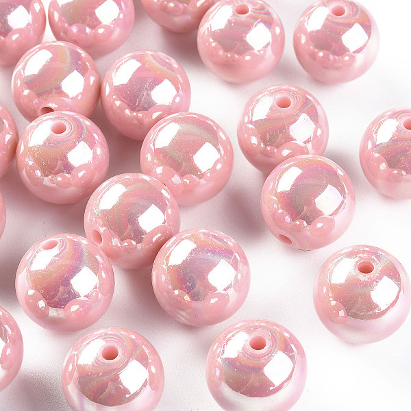 Opaque Acrylic Beads - image