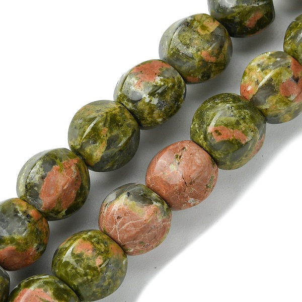 

PandaHall Natural Unakite Beads Strands, Faceted, Round, 10mm, Hole: 1.3mm, about 40pcs/strand, 16.14~16.22''(41~41.2cm) Unakite Round