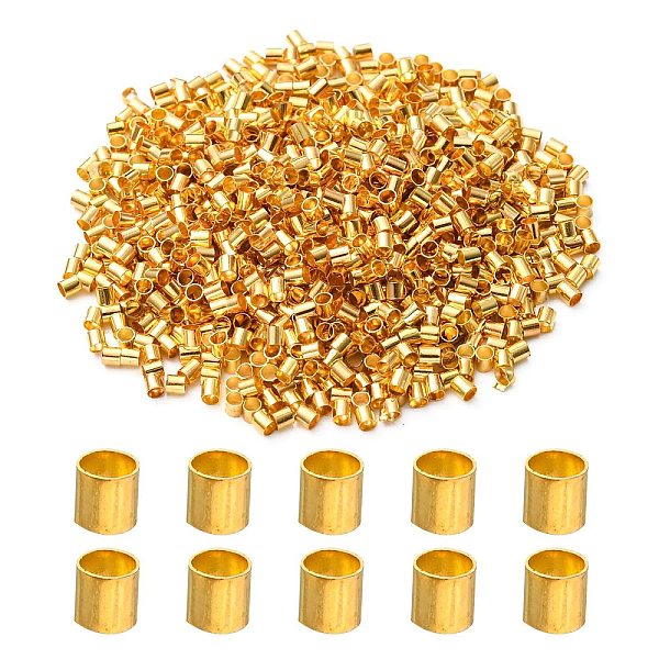 Brass Crimp Beads - image