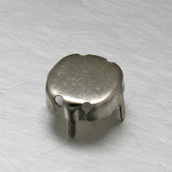 

PandaHall Brass Sew on Prong Settings, Claw Settings for Pointed Back Rhinestone, For Square Rhinestone Cabochons, Platinum, 10x10x0.3mm...