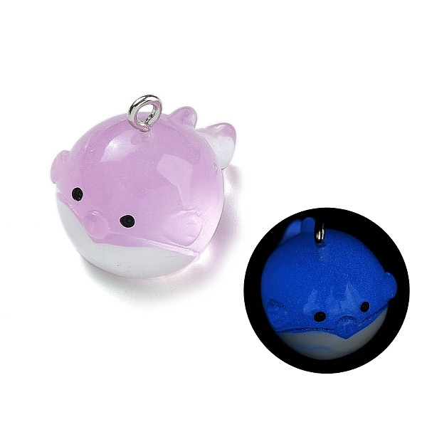 Luminous Resin Pendants