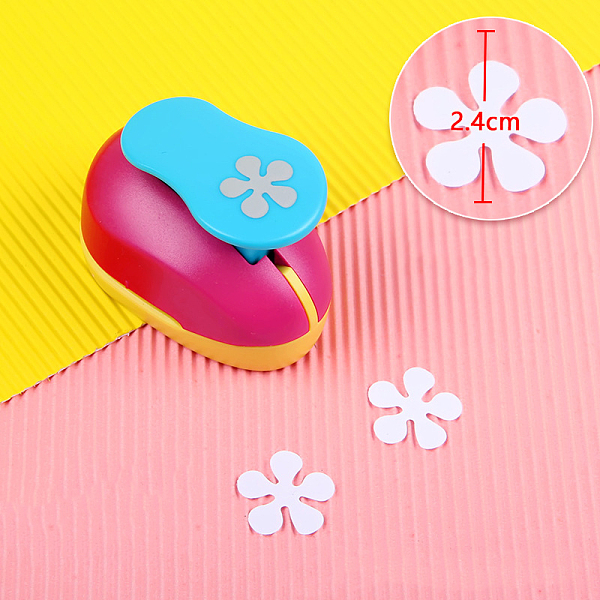 

PandaHall Plastic Paper Craft Hole Punches, Paper Puncher for DIY Paper Cutter Crafts & Scrapbooking, Random Color, Flower Pattern...