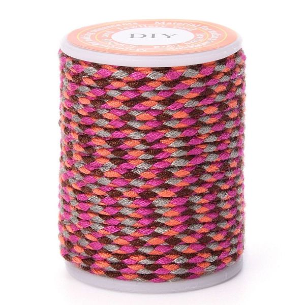 

PandaHall 4-Ply Polycotton Cord Metallic Cord, Handmade Macrame Cotton Rope, for String Wall Hangings Plant Hanger, DIY Craft String...