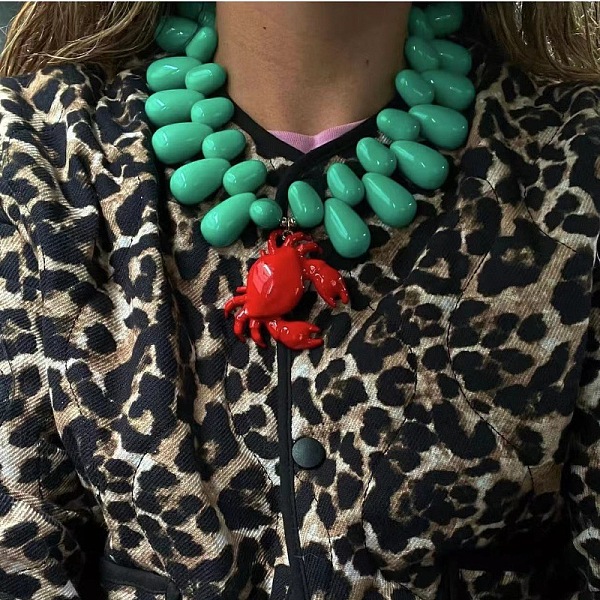 Red Crab Pendant Re… - image