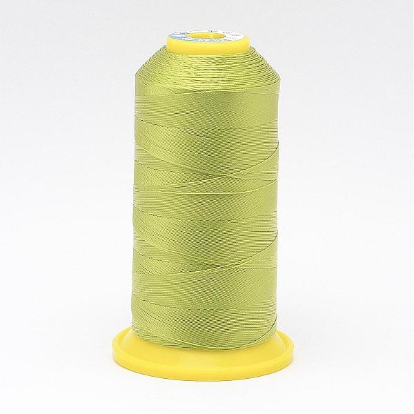 

PandaHall Nylon Sewing Thread, Green Yellow, 0.4mm, about 400m/roll Nylon Green