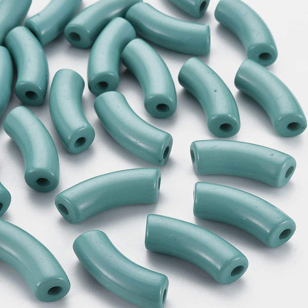 Opaque Acrylic Beads - image