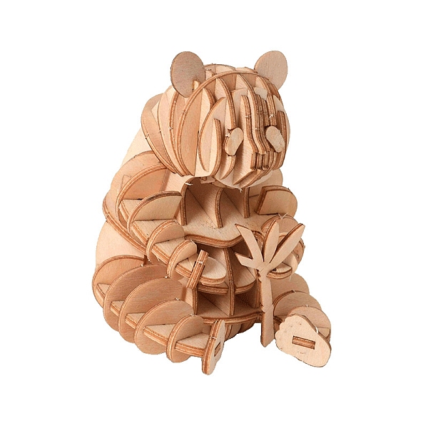 

PandaHall Panda DIY Wooden Assembly Animal Toys Kits for Boys and Girls, 3D Puzzle Model for Kids, Children Intelligence Toys, Wheat..., Orange