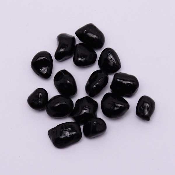 

PandaHall Glass Beads, Nuggets, No Hole/Undrilled, for Aquarium Fish Tank Decoration, Black, 3~6x3~6mm, about 2601pcs/605g Glass Nuggets...