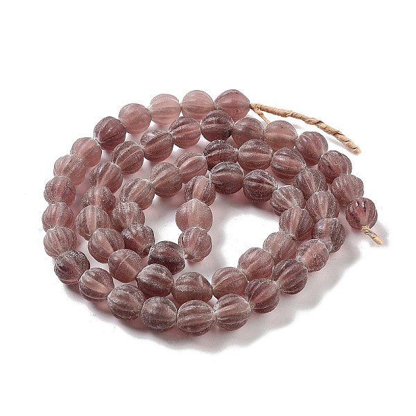 

PandaHall Handmade Nepalese Lampwork Beads, Pumpkin, Indian Red, 10.5x9.5mm, Hole: 1.5mm, about 64pcs/strand, 25.79''(65.5cm) Lampwork...