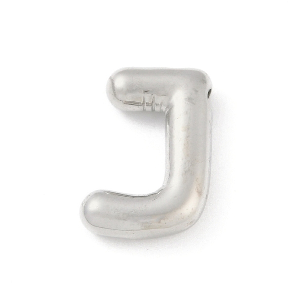 

PandaHall Rack Plating Brass Pendants, Long-Lasting Plated, Lead Free & Cadmium Free, Platinum, Letter J, 17.5x12x4mm, Hole: 1.8mm Brass...