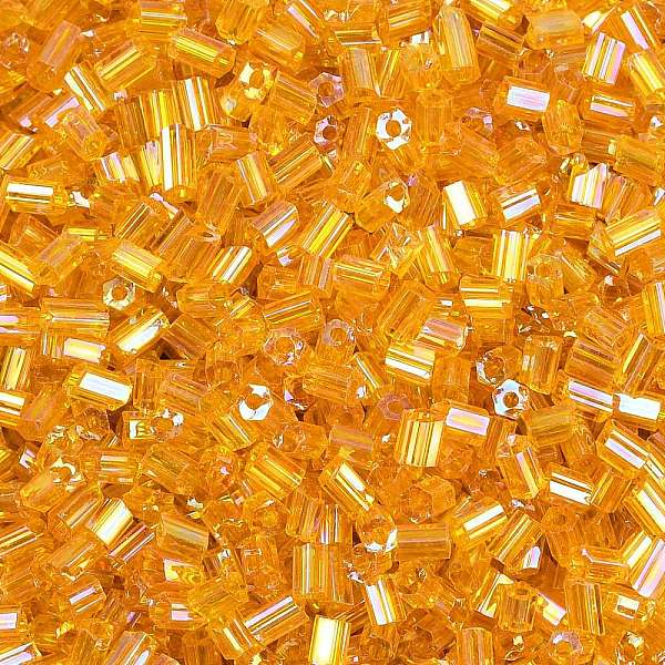 11/0 Two Cut Glass … - image