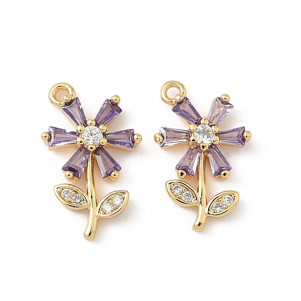 Brass Micro Pave Cu… - image