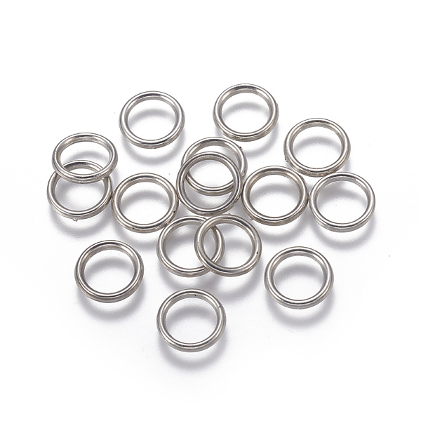 

PandaHall CCB Plastic Linking Rings, Ring, Platinum, 12x2mm, Hole: 8.5mm Plastic Ring