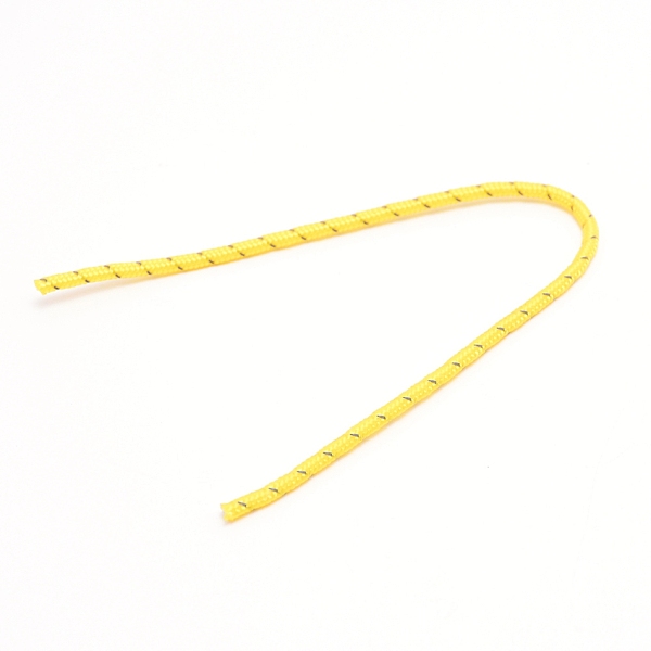 

PandaHall Polypropylene Cords, for Tent Stakes, Ground Pegs, Yellow, 210x2.5mm Polyester Yellow