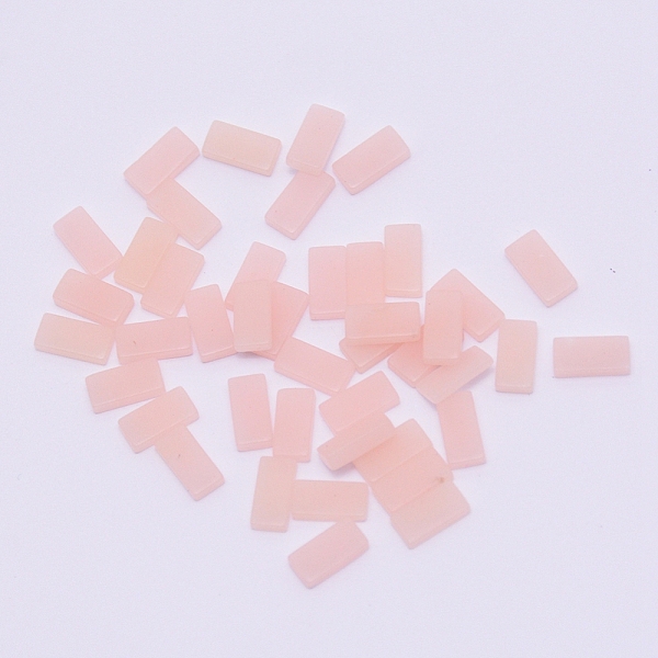 

PandaHall Synthetic Turquoise Cabochons, Nail Art Decoration Accessories, Rectangle, Pink, 8x4x1.8mm, 100pcs/bag Synthetic Turquoise...