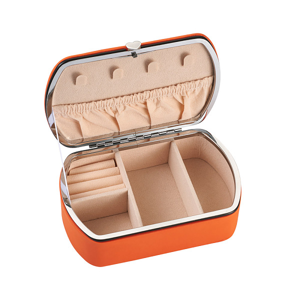 Коробка для хранения ювелирных изделий из искусственной кожи
