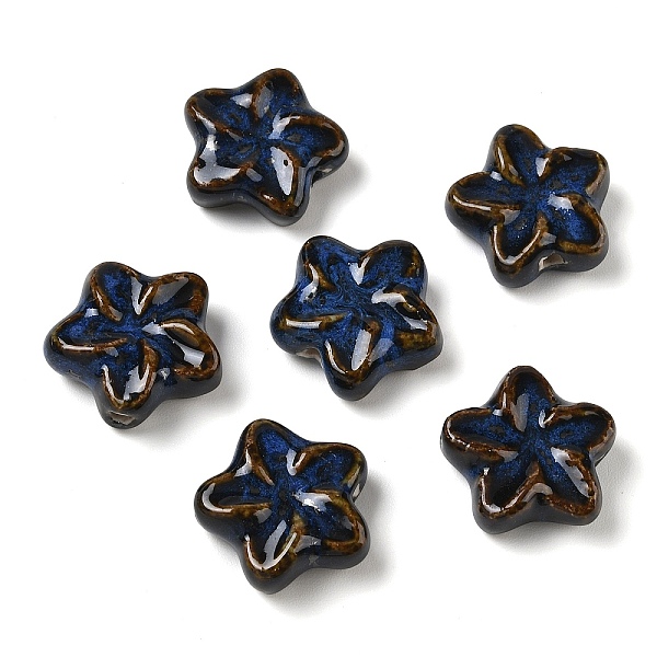 Vintage Handmade Porcelain Beads