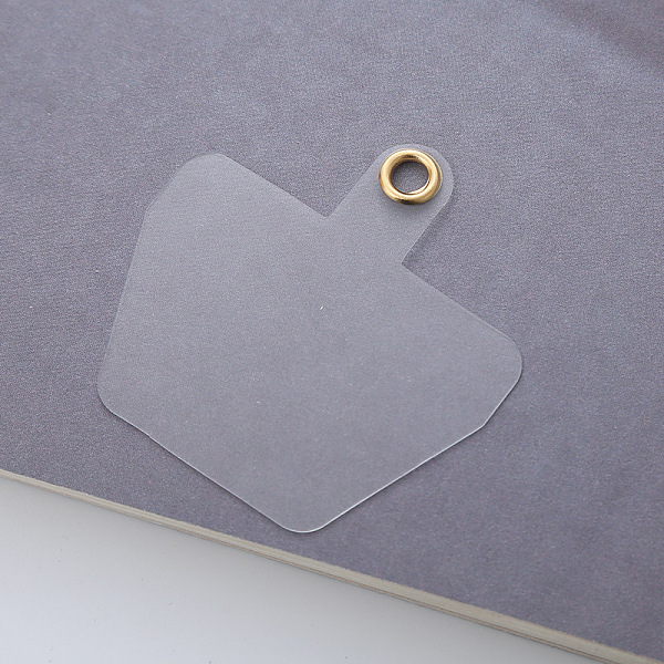 PVC Plastic Mobile Phone Anti-Loss Transparent Gasket Clamp