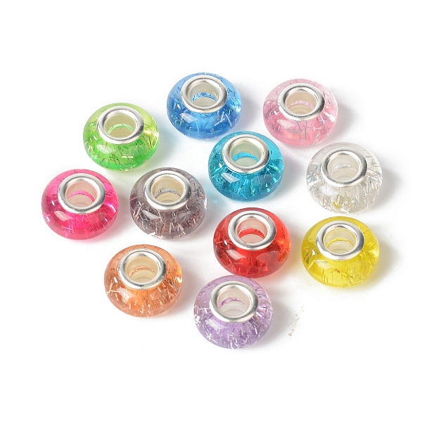 Rondelle Resin Euro… - image