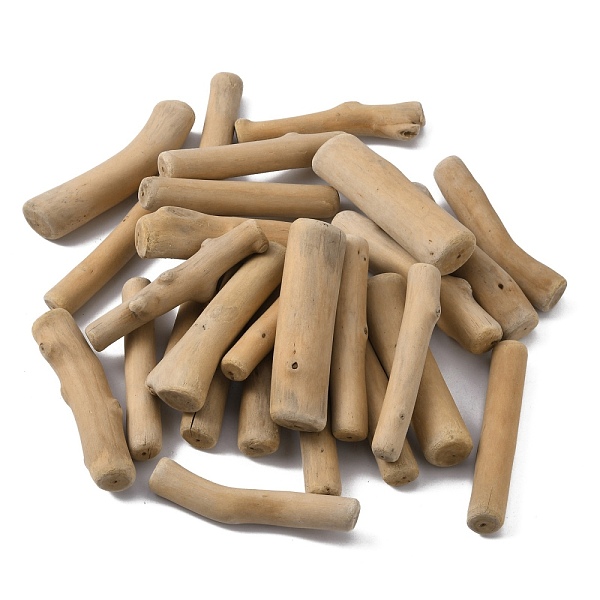 

PandaHall Driftwood Pieces, for Crafts Frames Wreath Surf Art Beach Decor, BurlyWood, 7.9~8.3x1.15~2.05cm, 28pcs/bag Wood Orange