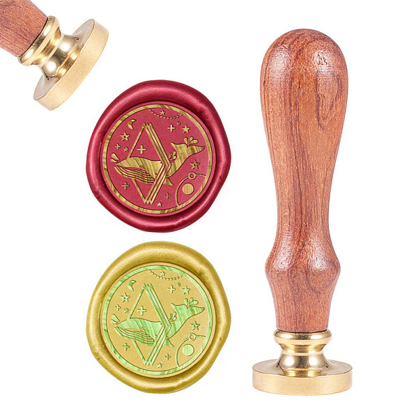 

PandaHall DIY Scrapbook, Brass Wax Seal Stamp and Wood Handle Sets, Fish, Golden, 8.9x2.5cm, Stamps: 25x14.5mm Brass