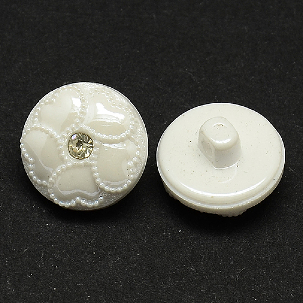 Taiwan Acrylic Rhinestone Shank Buttons