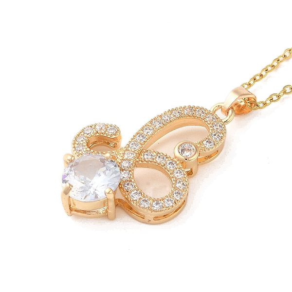 Brass Micro Pave Cu… - image