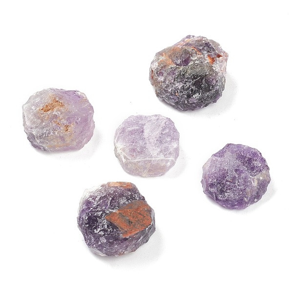 

PandaHall Rough Raw Natural Amethyst Beads, for Tumbling, Decoration, Polishing, Wire Wrapping, Wicca & Reiki Crystal Healing, No...