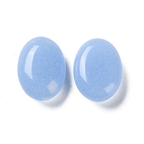 

PandaHall Synthetic Luminous Stone Flat Oval Palm Stone, Glow in the Dark Pocket Palm Stone for Reiki Balancing, Light Sky Blue, 13x9x4.5mm...