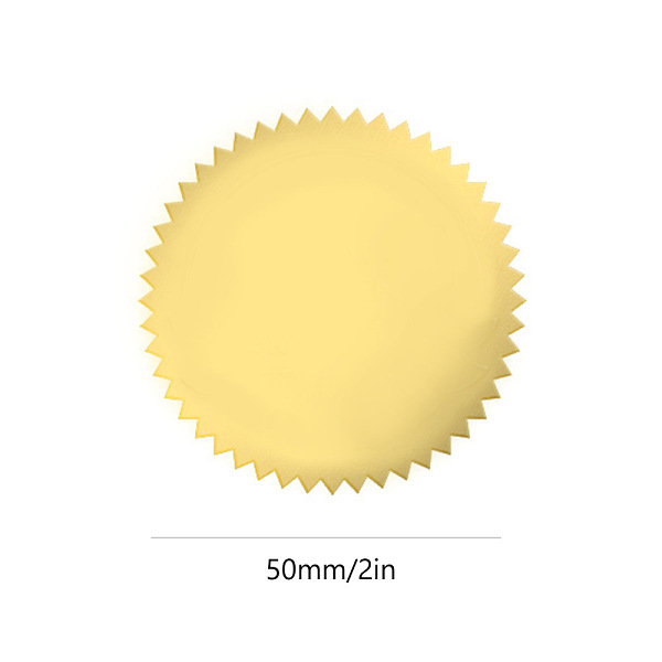 

PandaHall Self Adhesive Gold Foil Embossed Stickers, Medal Decoration Sticker, Flower Pattern, 5x5cm Metal Flower Gold