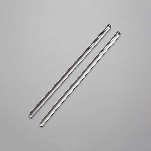 

PandaHall Glass Candle Stirring Rod, Clear, 200x70mm, 2pcs/set Glass Clear