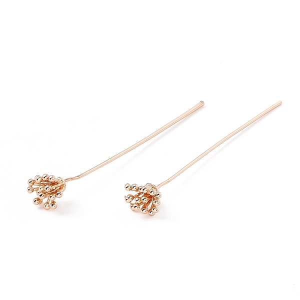 Brass Flower Head P… - image