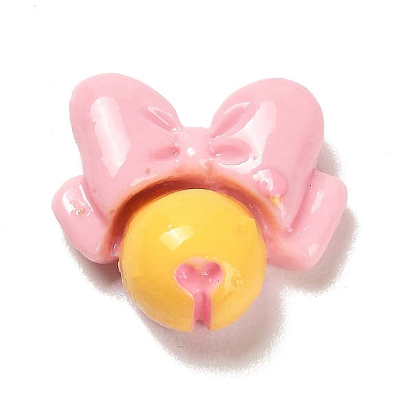

PandaHall Opaque Resin Decoden Cabochons, Pink, Bell, 14x16x6.5mm Resin Bell Pink