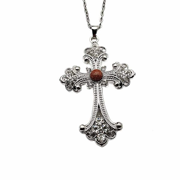 

PandaHall Platinum, show in picture 1 Alloy Cross