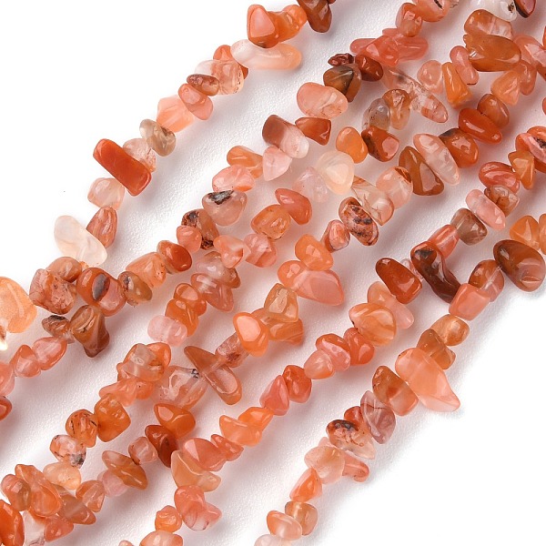 

PandaHall Natural Carnelian Beads Strands, Chip, 1.5~4.5x3~13x2.5~8mm, Hole: 0.6mm, 30.94~31.97 inch(78.6~81.2cm) Carnelian Chip