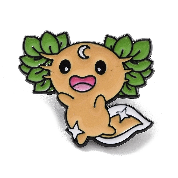 

PandaHall Axlotl Alloy Enamel Brooches, Hexagonal Dinosaur Enamel Pins, for Backpack Clothes, Sandy Brown, 26x26.5x1.4mm Alloy+Enamel...