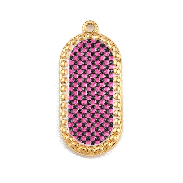 プリントされた304ステンレススチールペンダント