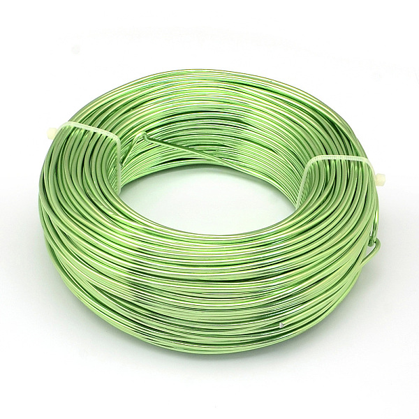 

PandaHall Round Aluminum Wire, Bendable Metal Craft Wire, Flexible Craft Wire, for Beading Jewelry Doll Craft Making, Lawn Green, 22 Gauge...