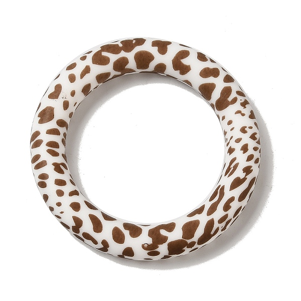 

PandaHall Silicone Beads, Ring, Camel, 65x10mm, Hole: 3mm Silicone Ring Brown