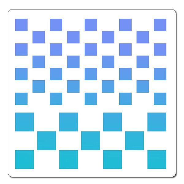 

PandaHall GORGECRAFT Squares Stencil Square Cubes Pattern Templates 30x30cm Large Washable Reusable Plastic Stencil Sign for Painting on...