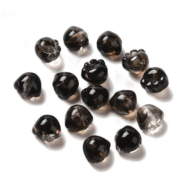 

PandaHall Two Tone Transparent Acrylic Beads, Paw, Coconut Brown, 11x12x10mm, Hole: 1.8mm, about 701pcs/500g Acrylic Paw Print