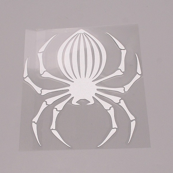 

PandaHall Spider Waterproof PET Sticker, Window Decals, for Car Home Wall Decoration, Black, 14x12x0.02cm PET Others Black