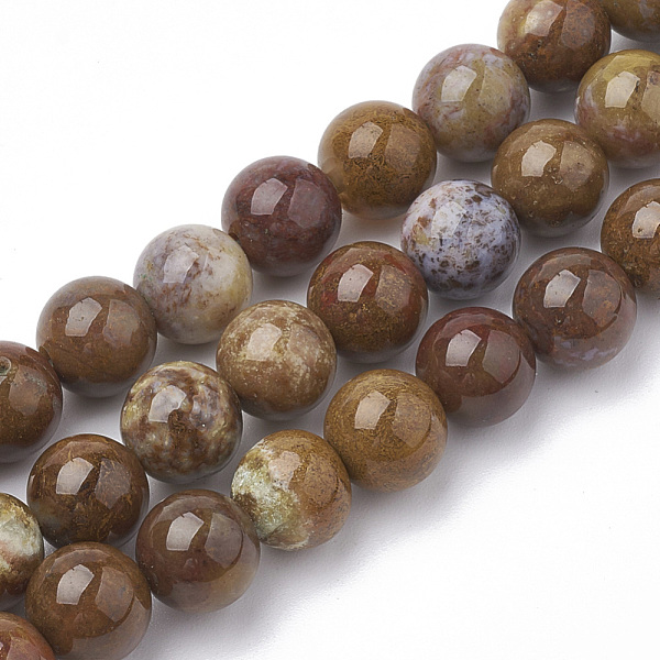 

PandaHall Natural Jade Beads Strands, Round, 4mm, Hole: 1mm, about 90pcs/strand, 15.7 inch Other Jade Round
