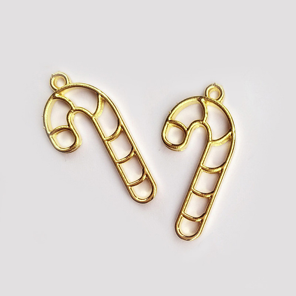 

PandaHall Zinc Alloy Open Back Bezel Pendants, For DIY UV Resin, Epoxy Resin, Pressed Flower Jewelry, Long-Lasting Plated, Candy Bar, Golden...