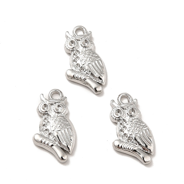 

PandaHall 304 Stainless Steel Pendant Rhinestone Settings, Owl, Stainless Steel Color, Fit for 1~1.4mm Rhinestone, 20x11x3mm, Hole: 2mm 304...