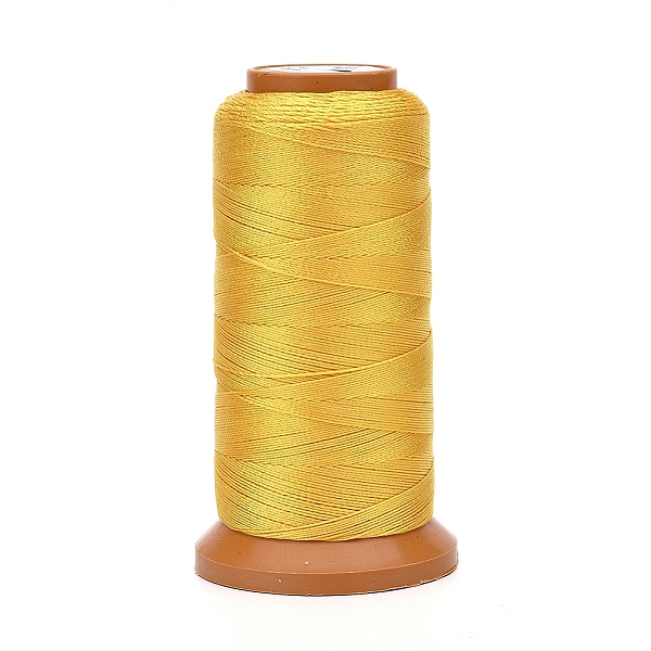 

PandaHall Polyester Threads, for Jewelry Making, Yellow, 0.7mm, about 437.44 yards(400m)/roll Polyester Yellow