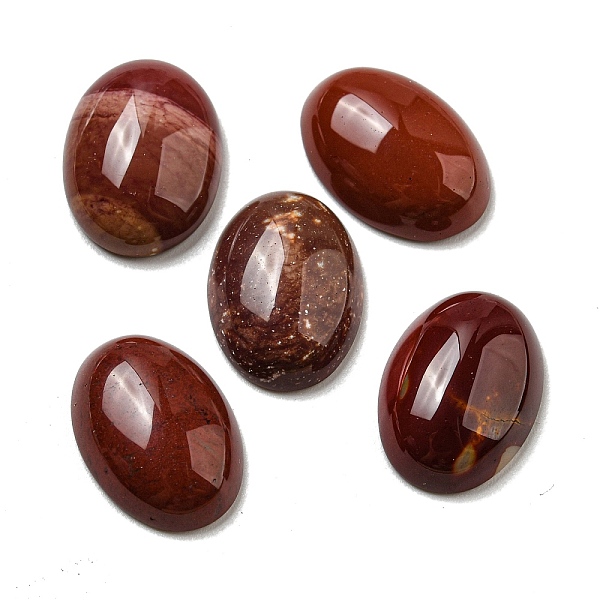 

PandaHall Natural Mookaite Cabochons, Oval, 18x13x5~5.5mm Mookaite Oval