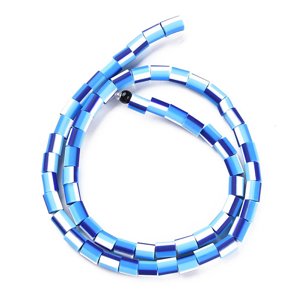 

PandaHall Handmade Polymer Clay Bead Strands, Column, Blue, 5x2.5~6.5mm, Hole: 1.6~1.8mm, about 62~68pcs/strand, 15.28 inch~15.55 inch...