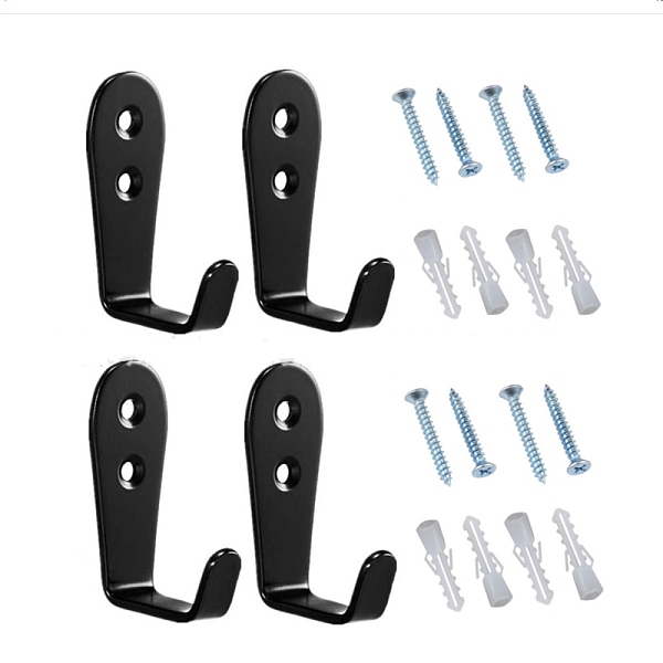 2 Pairs Acrylic Golf Hanger Hooks Kits