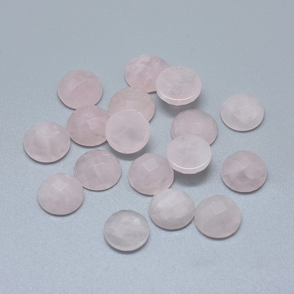 Rosa Naturale Cabochon Di Quarzo